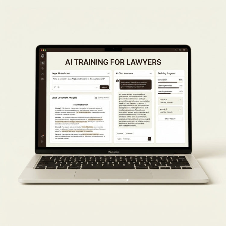 AI Software training for lawyer